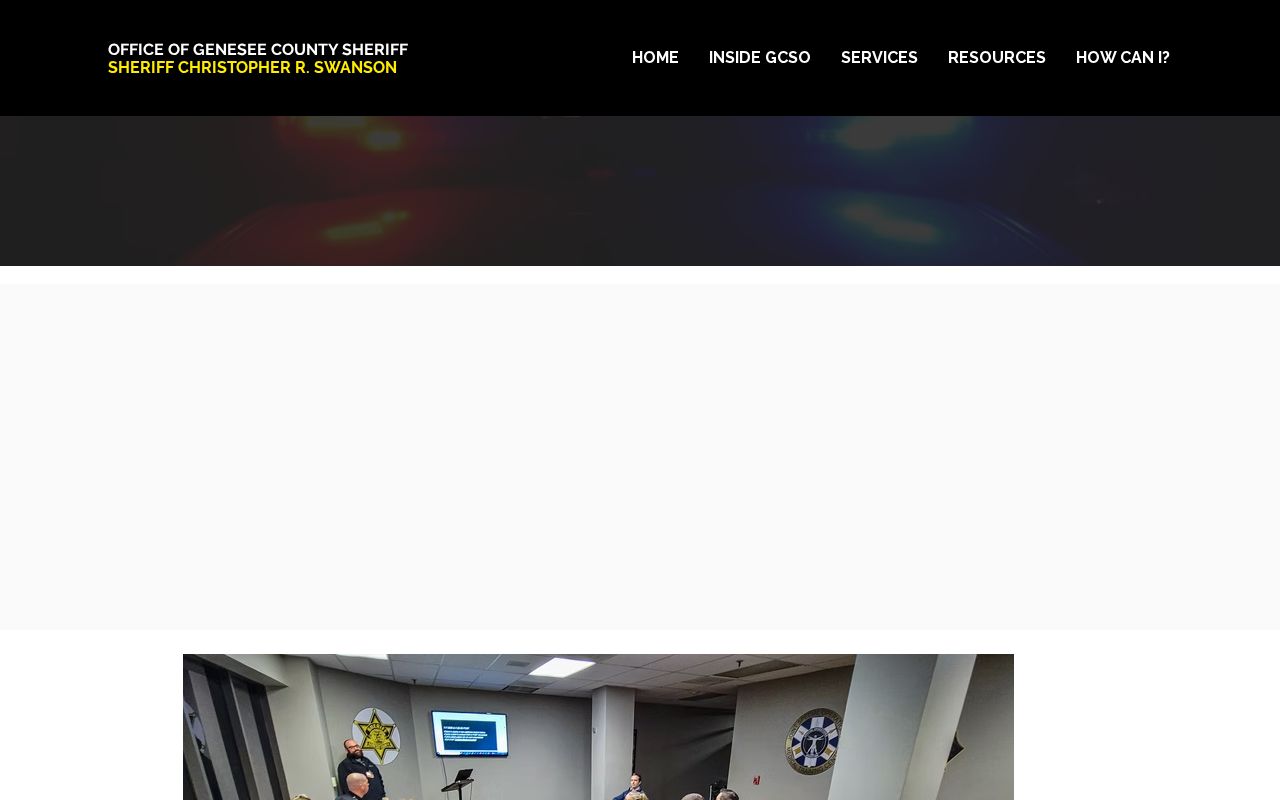 Burton criminal records context from Genesee County Sheriff law enforcement